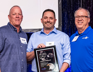 VASEY Facility Solutions – Joe Williams with David & Tom VASEY Facility Solutions - Joe Williams with David & Tom