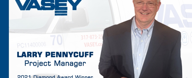 VASEY Facility Solutions - Larry Pennycuff Diamond Award