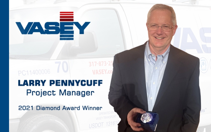 VASEY Facility Solutions - Larry Pennycuff Diamond Award
