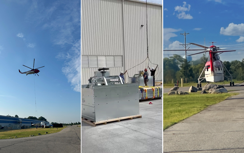 VASEY Facility Solutions - Nine Rooftop Units. One Carefully Coordinated Weekend.