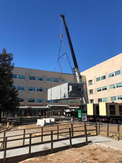VASEY Facility Solutions - Mobile Cleanroom Crane