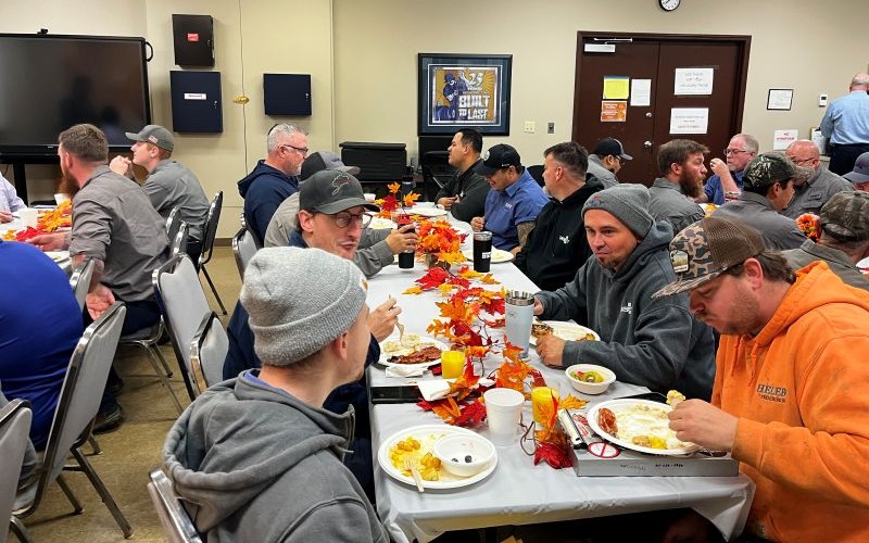 VASEY Facility Solutions – VASEY Team Gathered for an Early Thanksgiving Breakfast Celebration VASEY Facility Solutions - VASEY Team Gathered for an Early Thanksgiving Breakfast Celebration