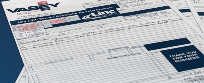 VASEY Facility Solutions - Vasey Service Report